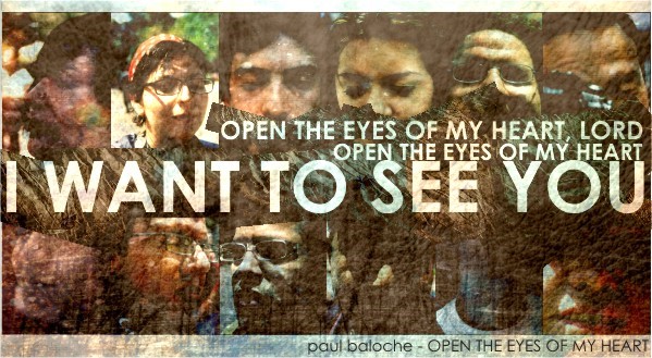 4th Sunday of Lent – Open our eyes Lord