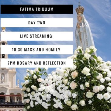 Fatima Triduum Live streamed